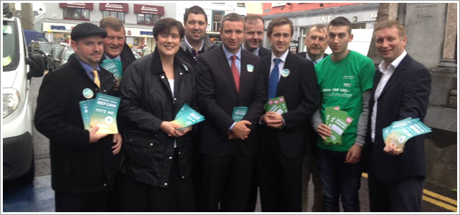 Canvassing for a No Vote in the Seanad Referendum - #vote1fitzy - 23rd May 2014 you decide - I'm asking for your support